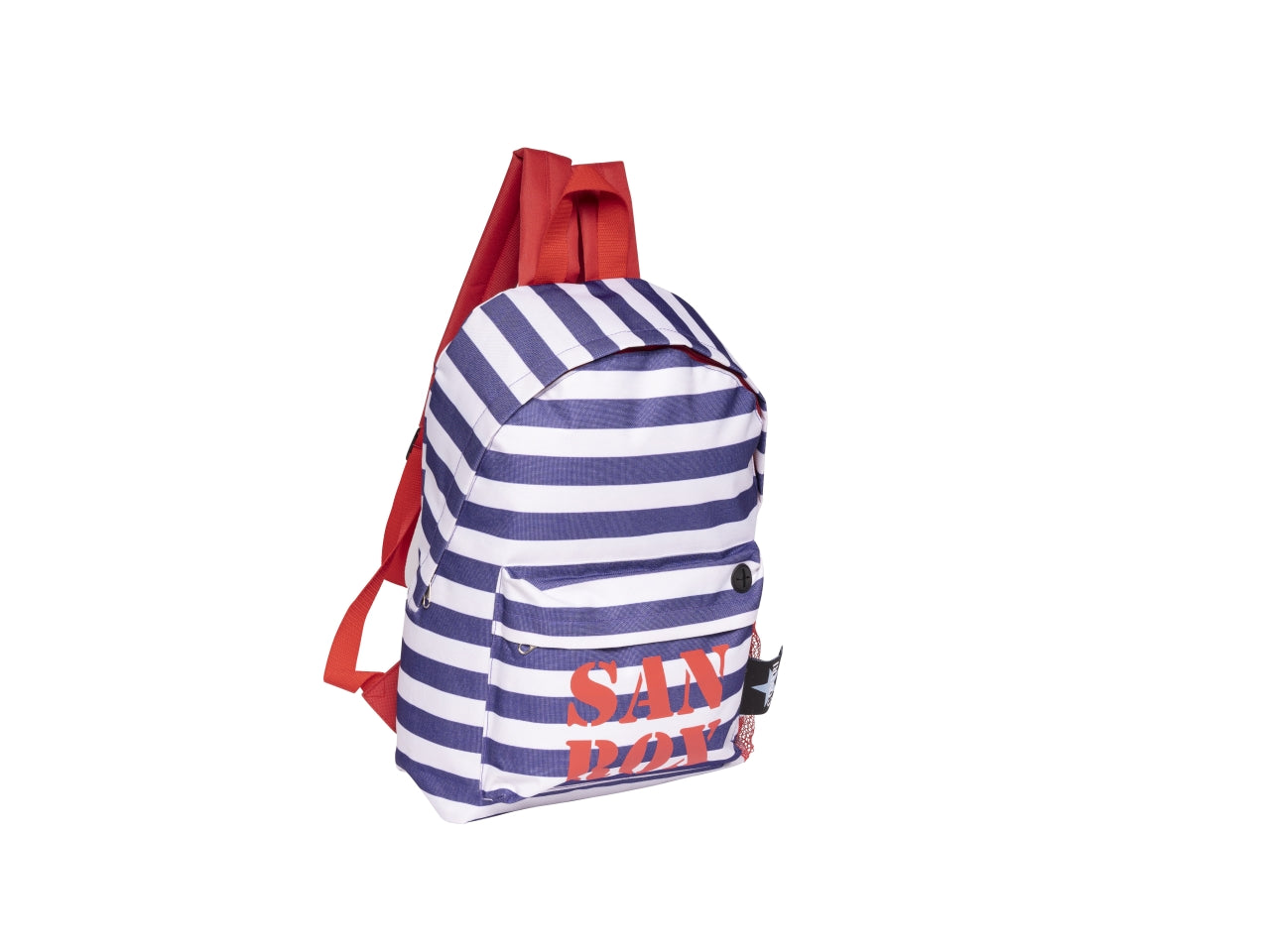 San rox zaino in poliestere 40x29x12cm stripe