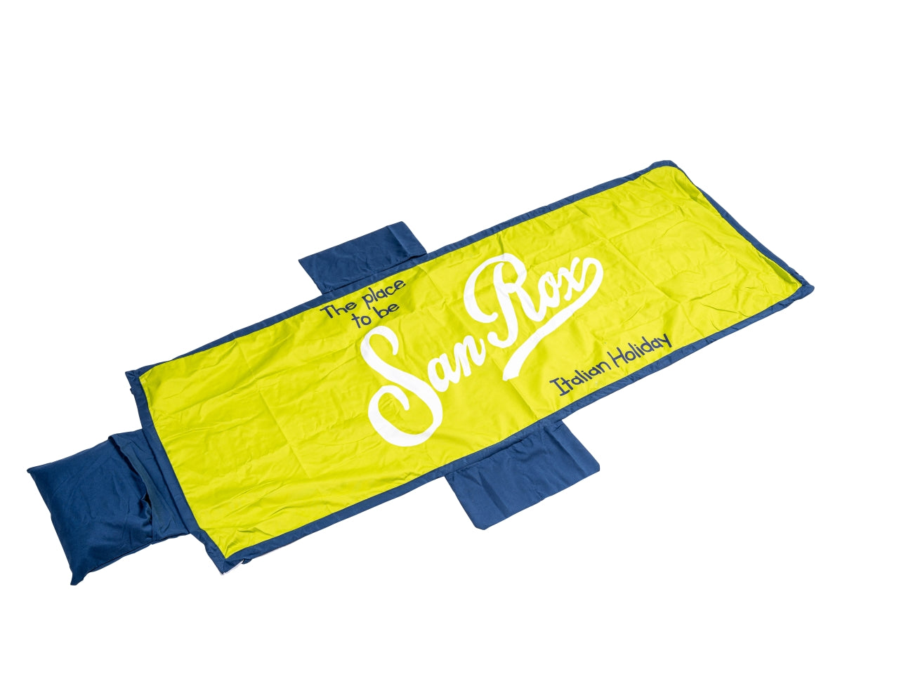 Sam rox telo lettino 70x190cm con tasche e cuscino in 6 colori assortiti