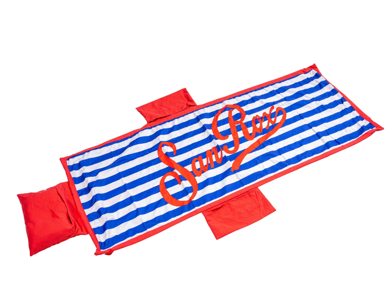 Sam rox telo lettino 70x190cm con tasche e cuscino in 6 colori assortiti