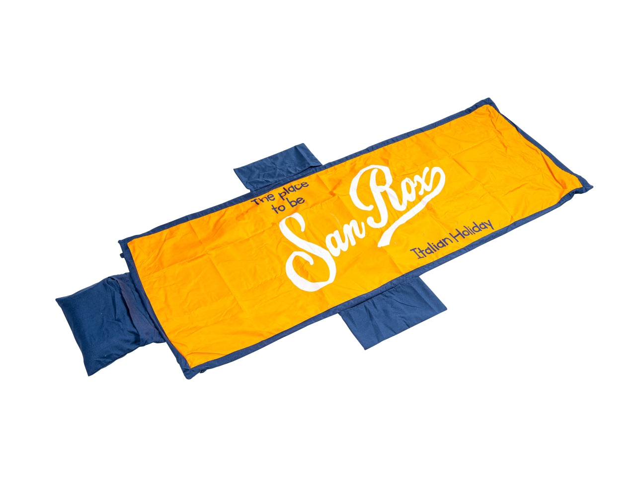 Sam rox telo lettino 70x190cm con tasche e cuscino in 6 colori assortiti