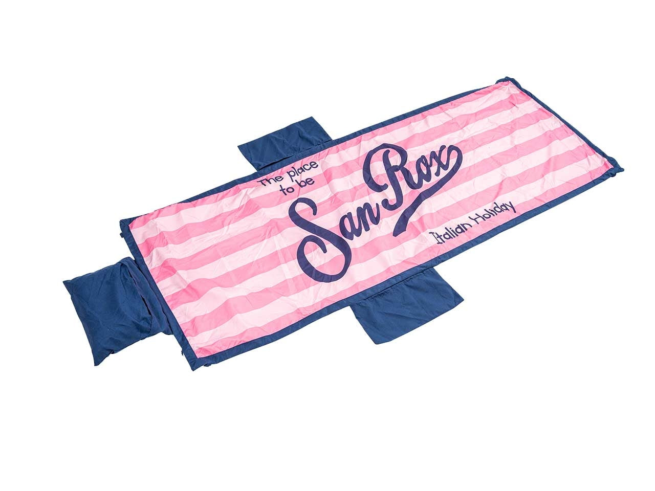 Sam rox telo lettino 70x190cm con tasche e cuscino in 6 colori assortiti