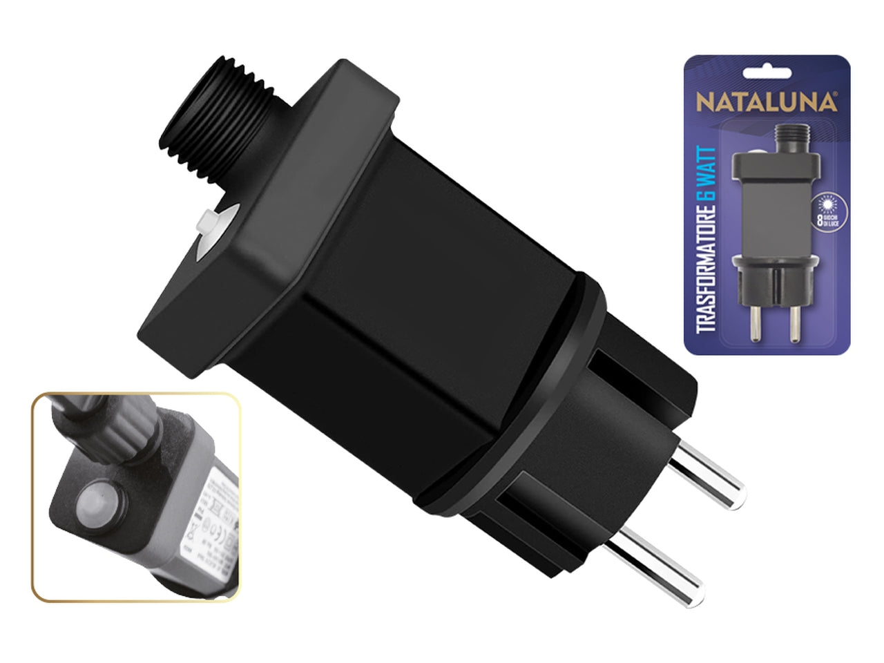 Trasformatore 6w con 8 funzioni p/750-1000-1260 led