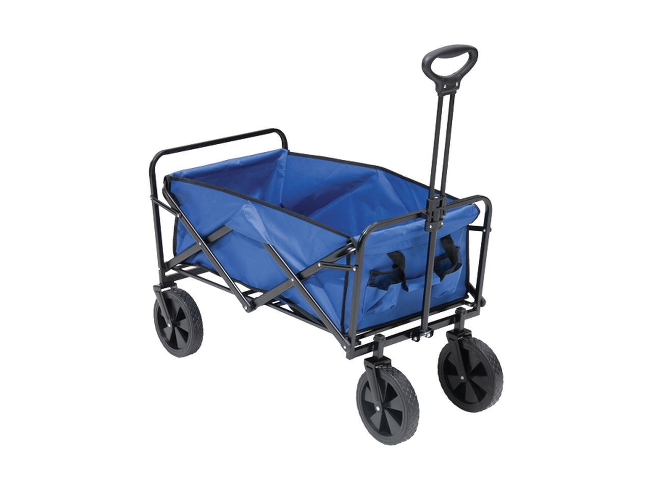 Carrellino pieghevole oxford 88x52x98cm blu