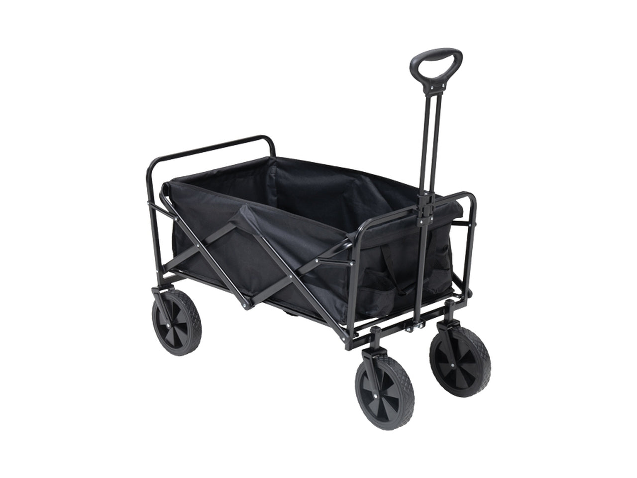 Carrellino pieghevole oxford 88x52x98cm nero