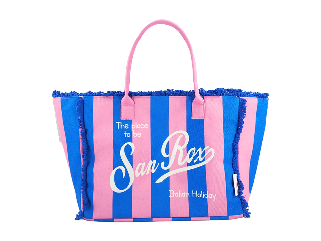 Borsa mare frange sanrox 30x12x22cm disegno 18