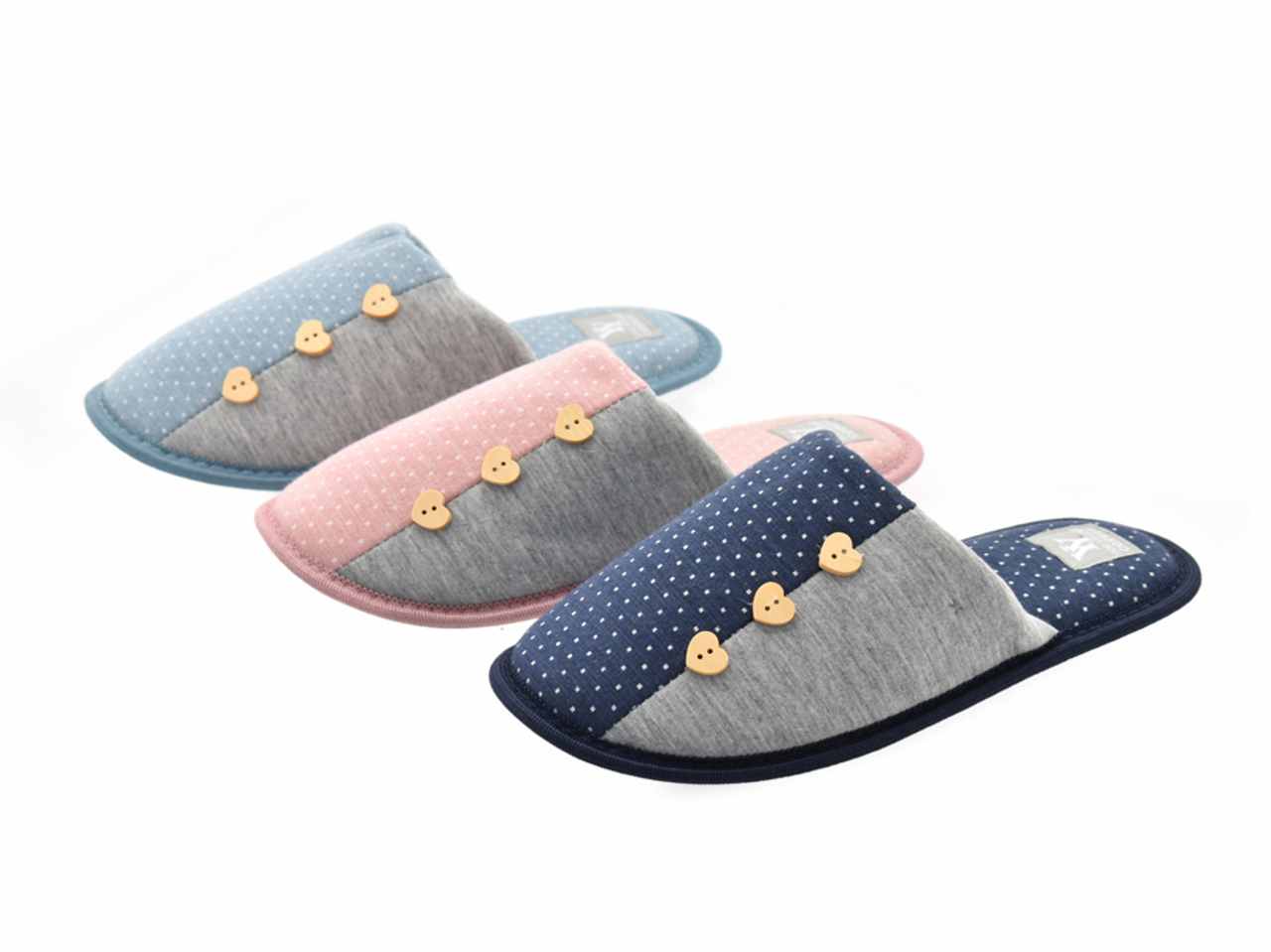 Pantofola donna blu 36-41 6026134