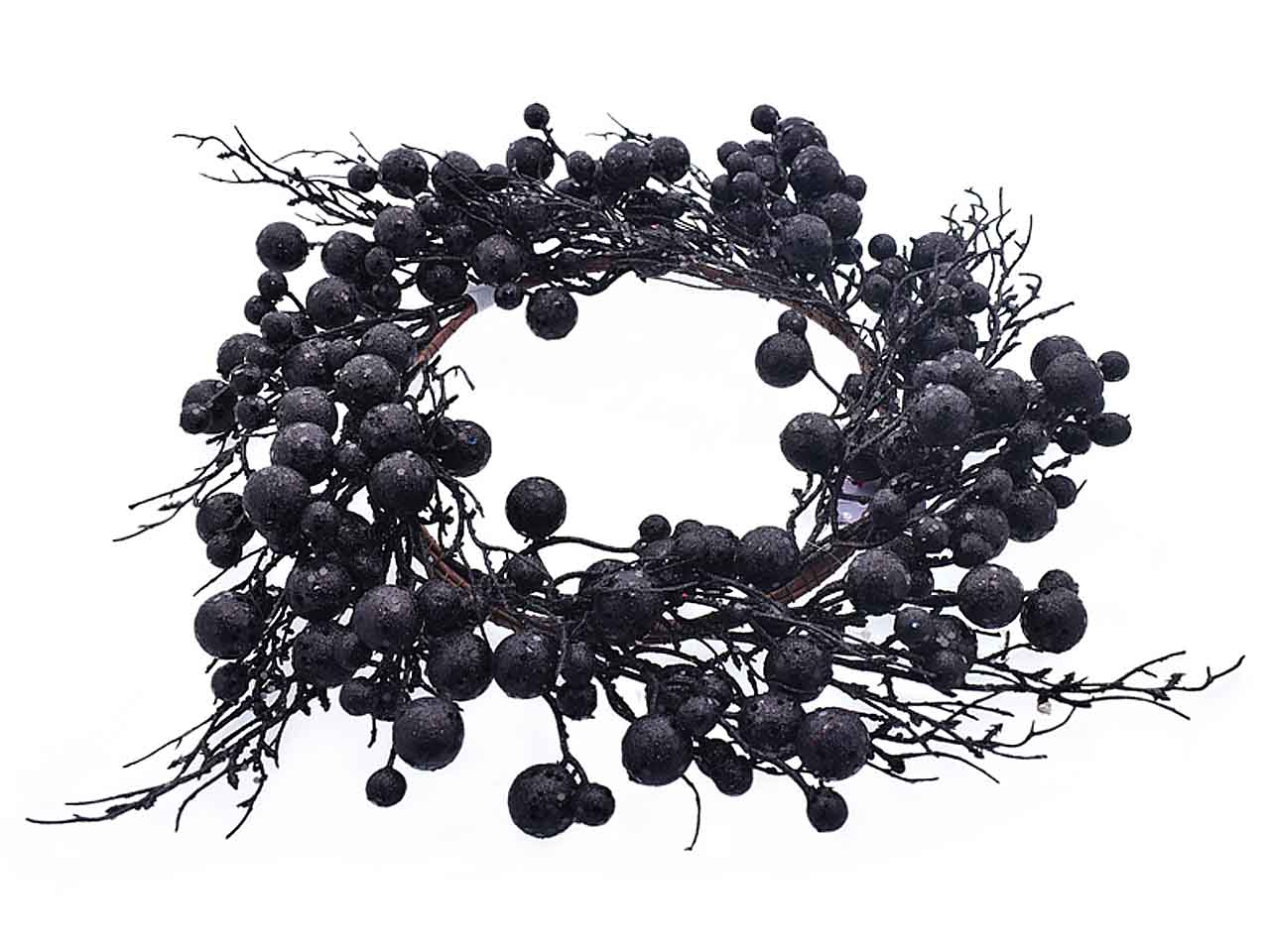 Ghirlanda con bacche nera 41051114