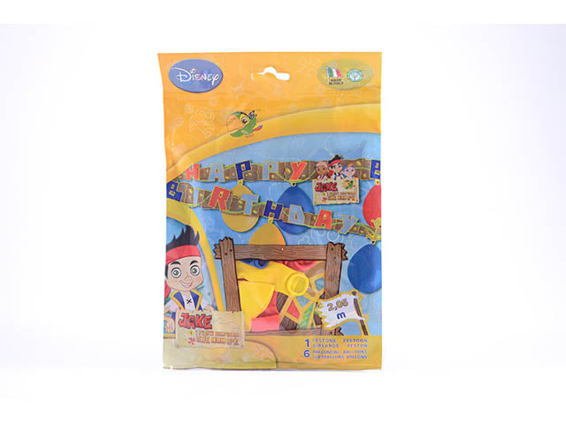Festone c/palloncini jake il pirata fbd164
