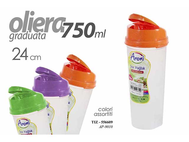 Oliera plastica 750ml.