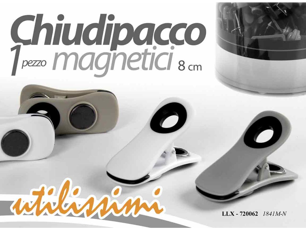 Chiudipacco magnetico 8cm 720062