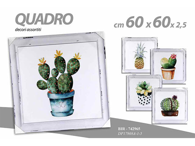 Quadro 60x60x2,5cm 742965