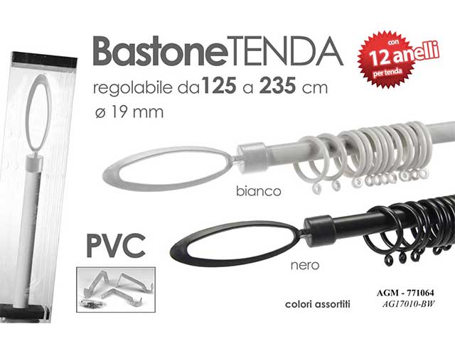 Bastone tenda 125-235cm  771064