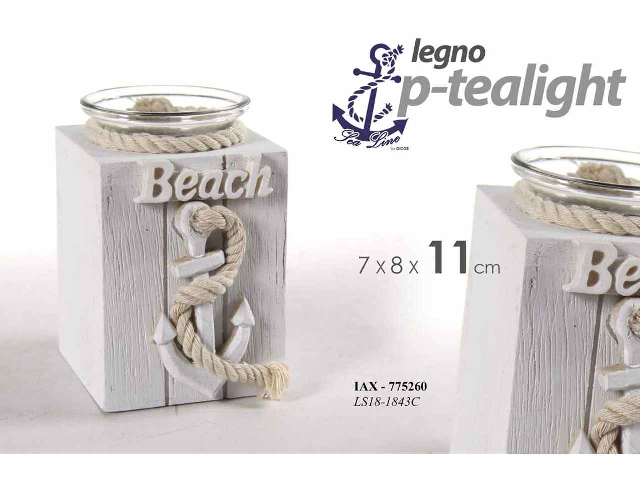 Portatealight 7x8x11cm 775260