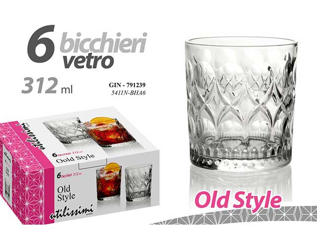 Bicchiere cocktail 6 pezzi 791239
