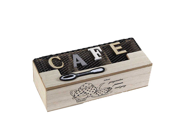 Scatola caffe' 24x13x7cm 807473