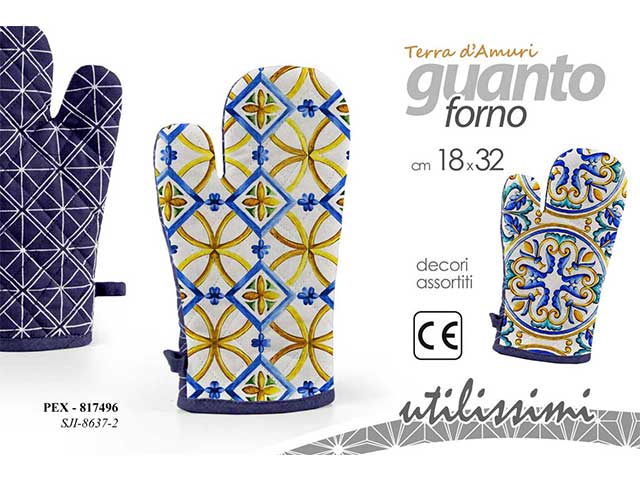 L.amuri guanto da forno 18x32 817496