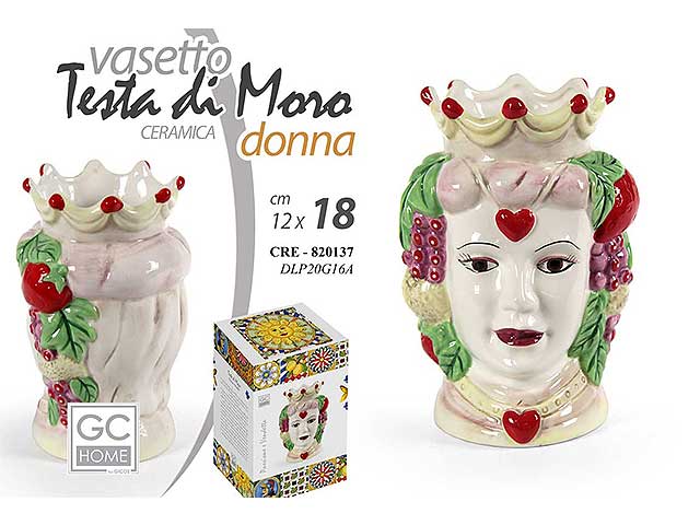 L.t.moro donna 12x11x17,5cm 820137
