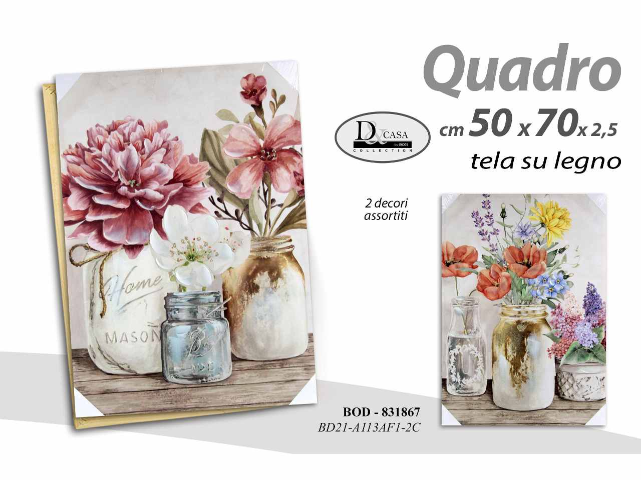 Quadro 50x70x2,5cm 831867