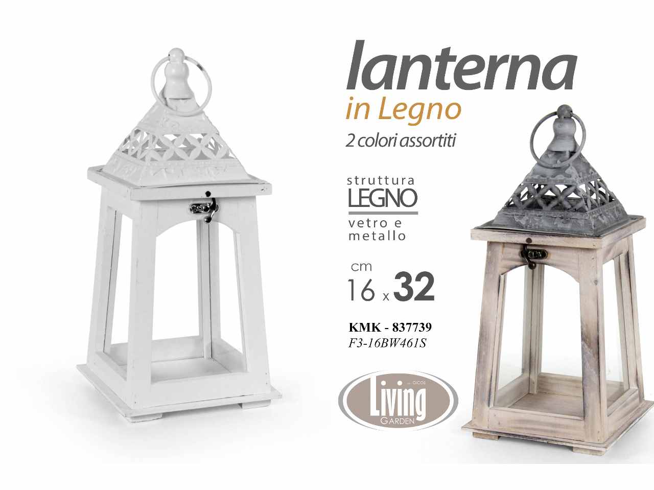 Lanterna 32cm 837739