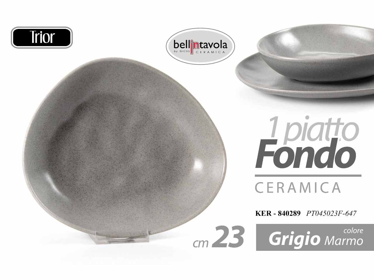 Piatto fondo 23cm 840289