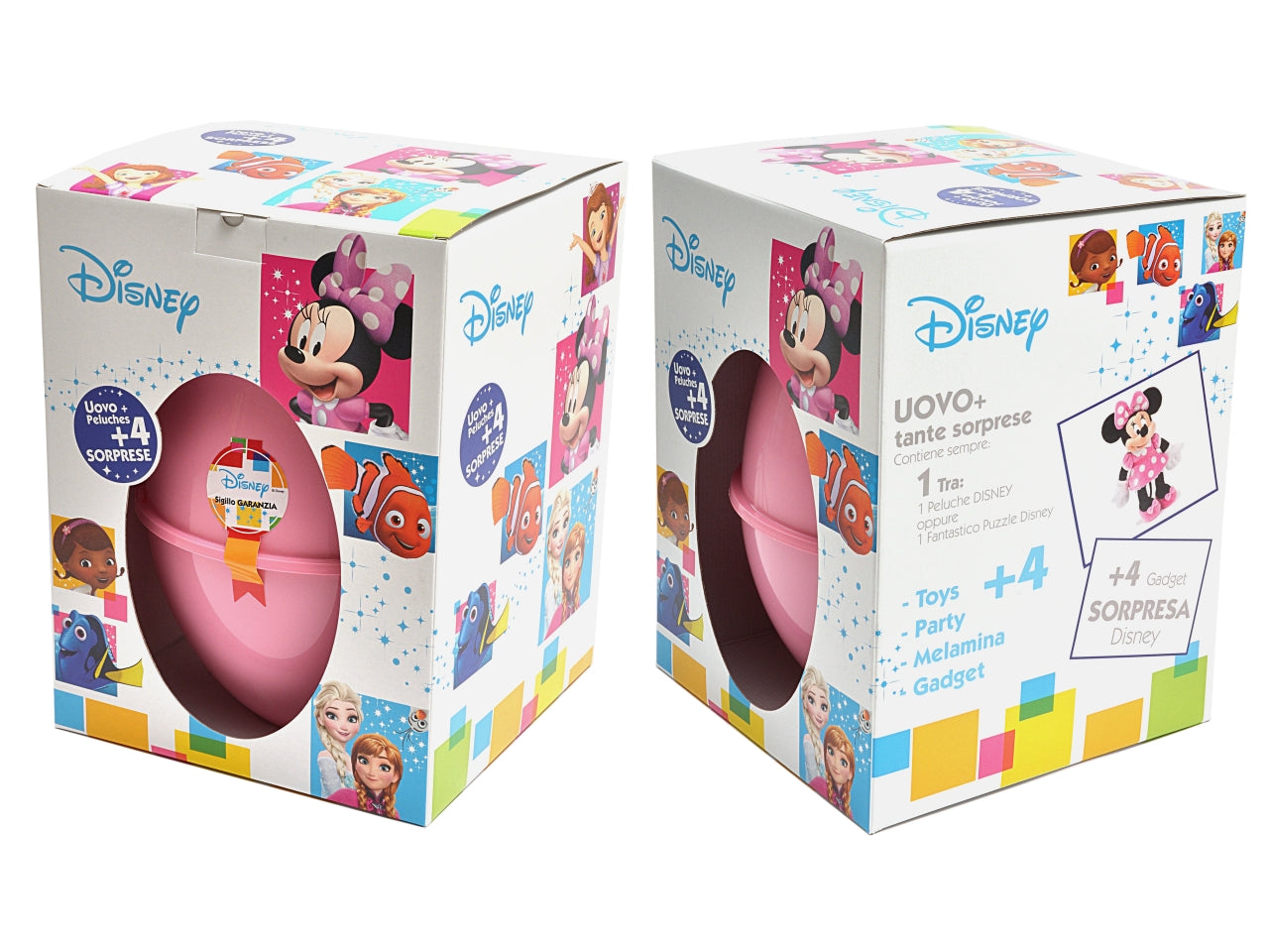 Uovo disney multiproperty girl 33cm con peluche e 4 gadgets