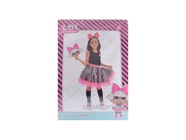 Costume lol surprise diva tg 6-9 anni x0706.6
