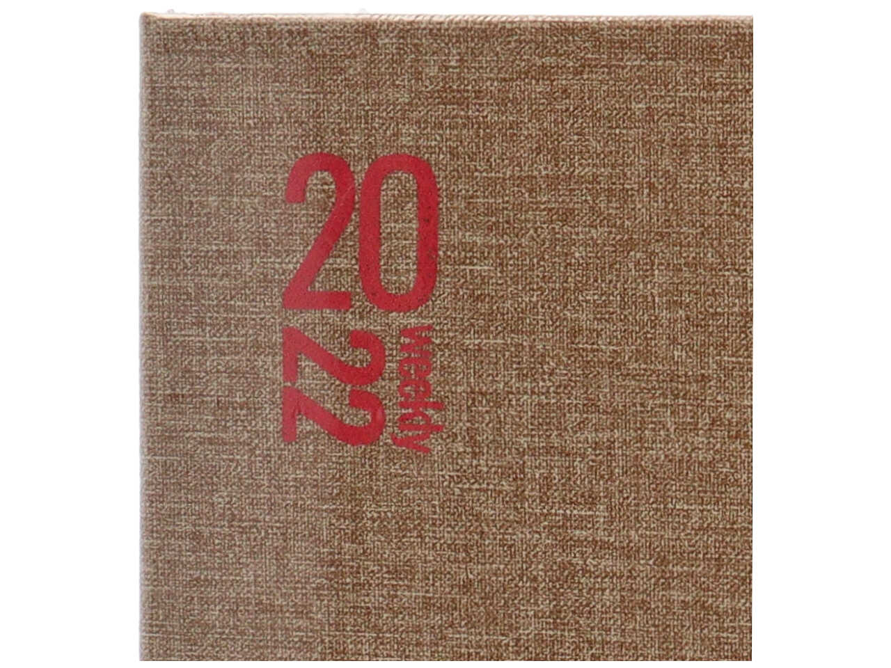Agenda settimanale 15x21 con matita anno 2022
