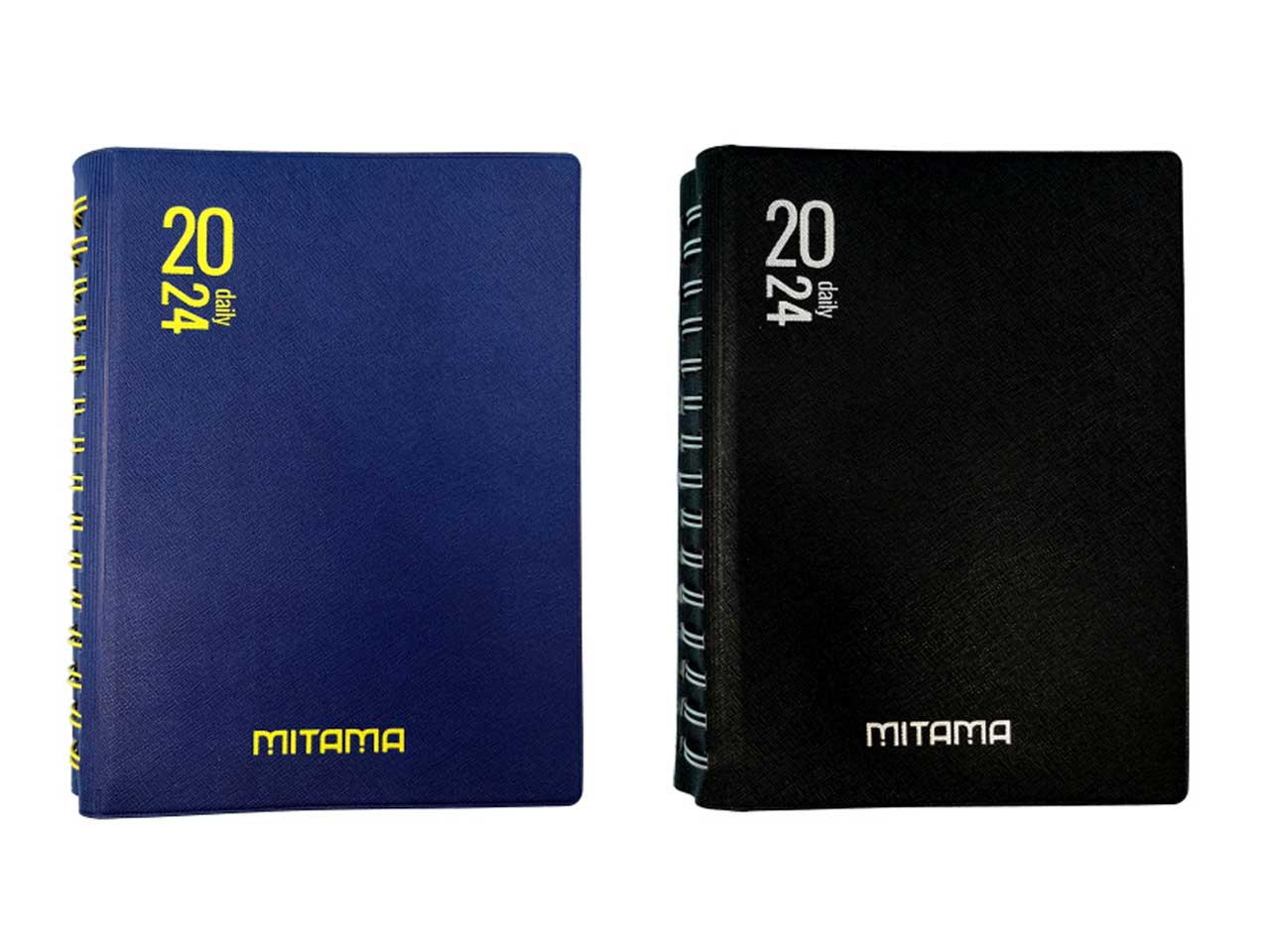 Agenda giornaliera spiralata morbida 15x21cm 12 mesi