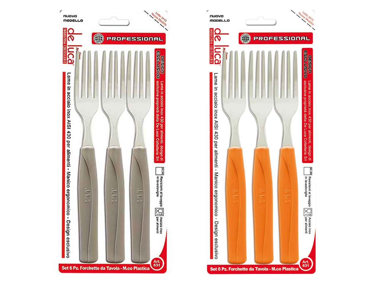Forchetta 6 pezzi 631-t