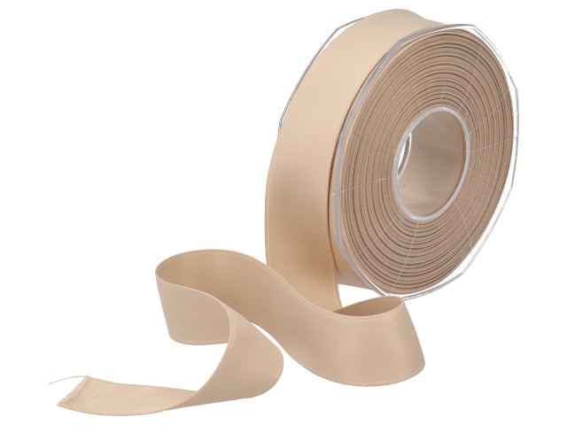 Doppio raso opaco 25mmx20mt tortora a400/25 2