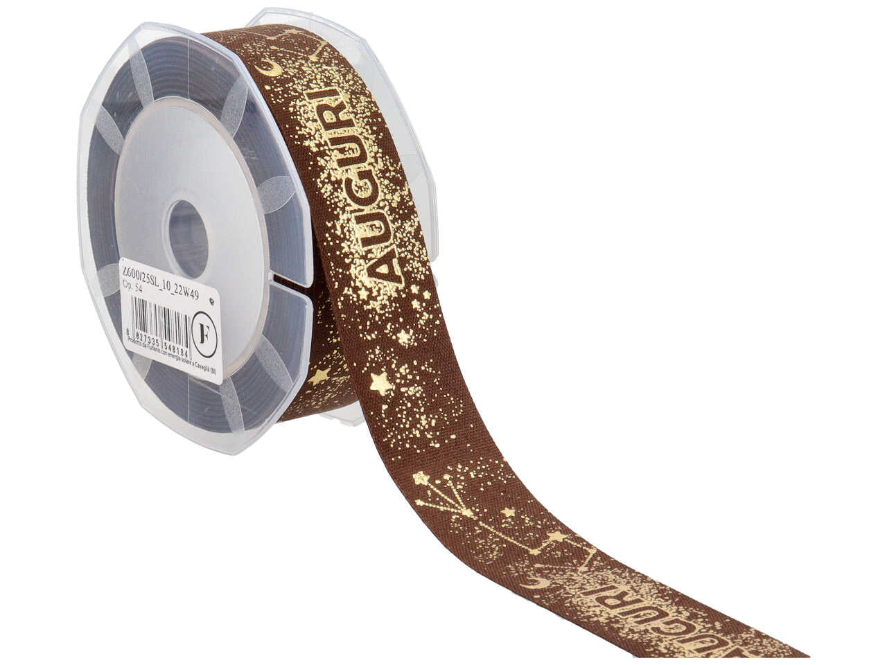 Nastro policotone laminato 25mm colore 10 22w49