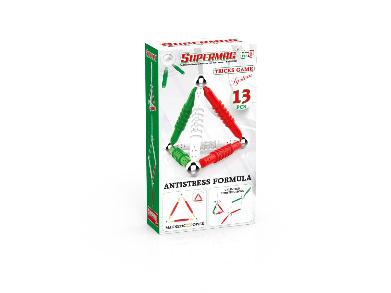 Tricks game system - verde / bianco / rosso