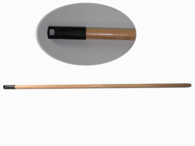 Manico per scopa legno con appendino