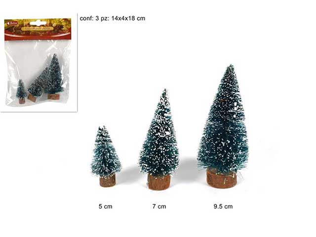 Albero 3 pezzi 10cm an000246