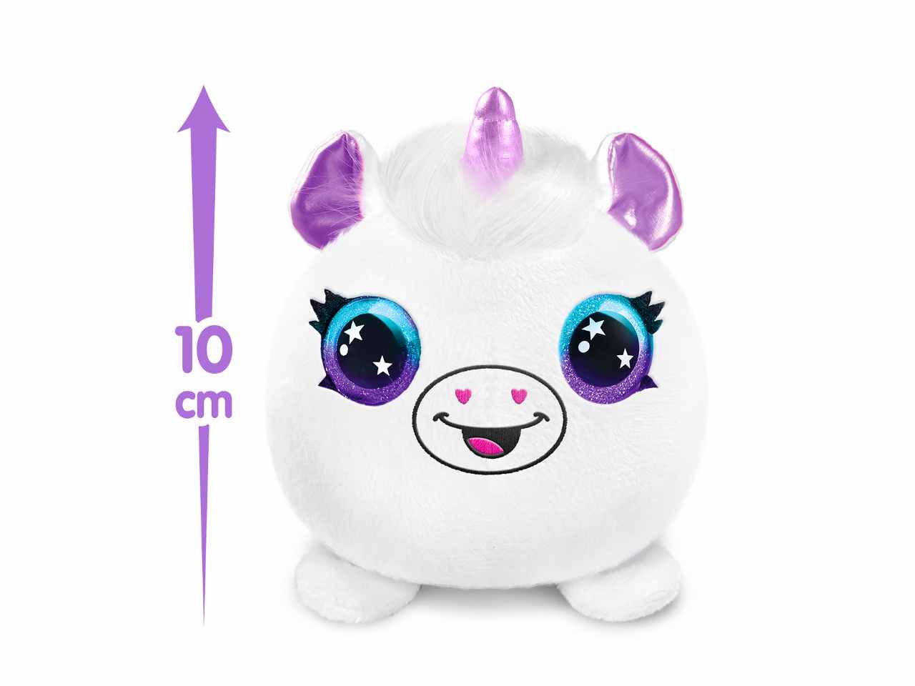 Airbrush plush surprise in cdu 6 pezzi 8x18x8cm