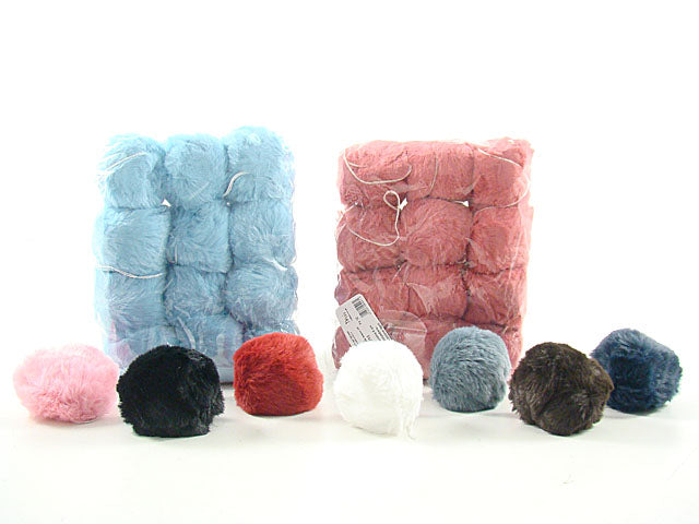 Pom pom lapin 6cm 12 pezzi kk1332/6/12