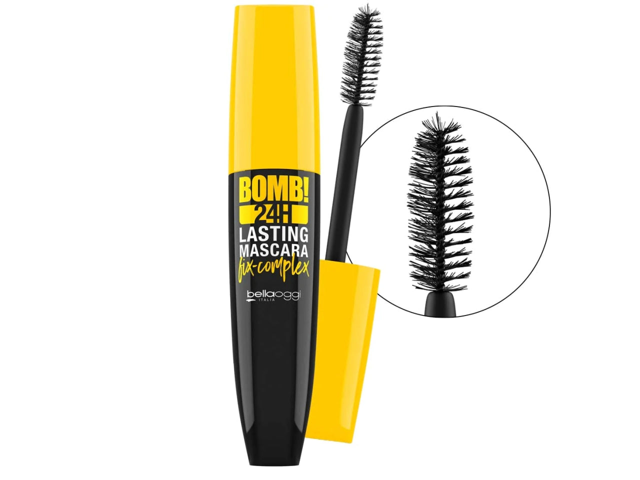 Mascara Bomb! 24H - Ciglia nere e lucide tutto il giorno - Overnight - Bellaoggi