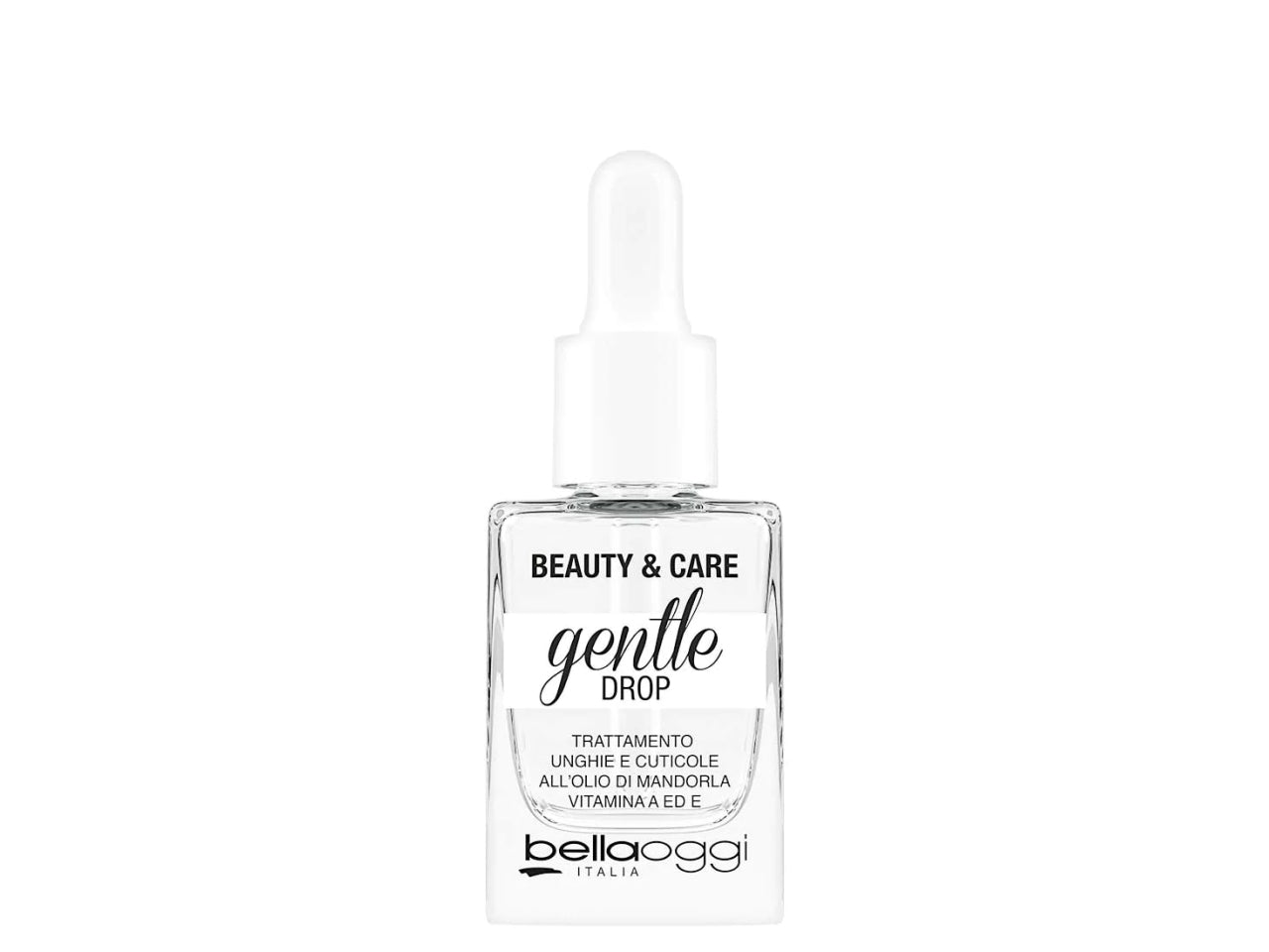 Trattamento Unghie e Cuticole  Gentle Drop - Olio di Mandorle Dolci, Idratante, Rimozione Cuticole - Invisible - Bellaoggi