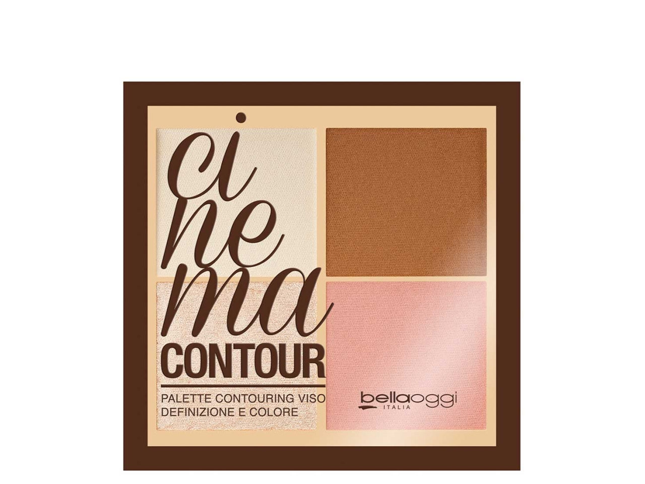 Palette viso Illuminante - Contouring Completo, Cipria, Blush, Illuminante - Contour - Bellaoggi