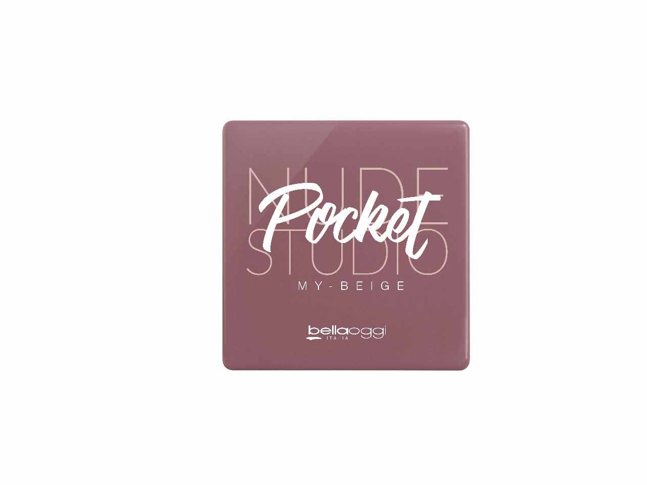 Bellaoggi trousse nude studio pocket my beige