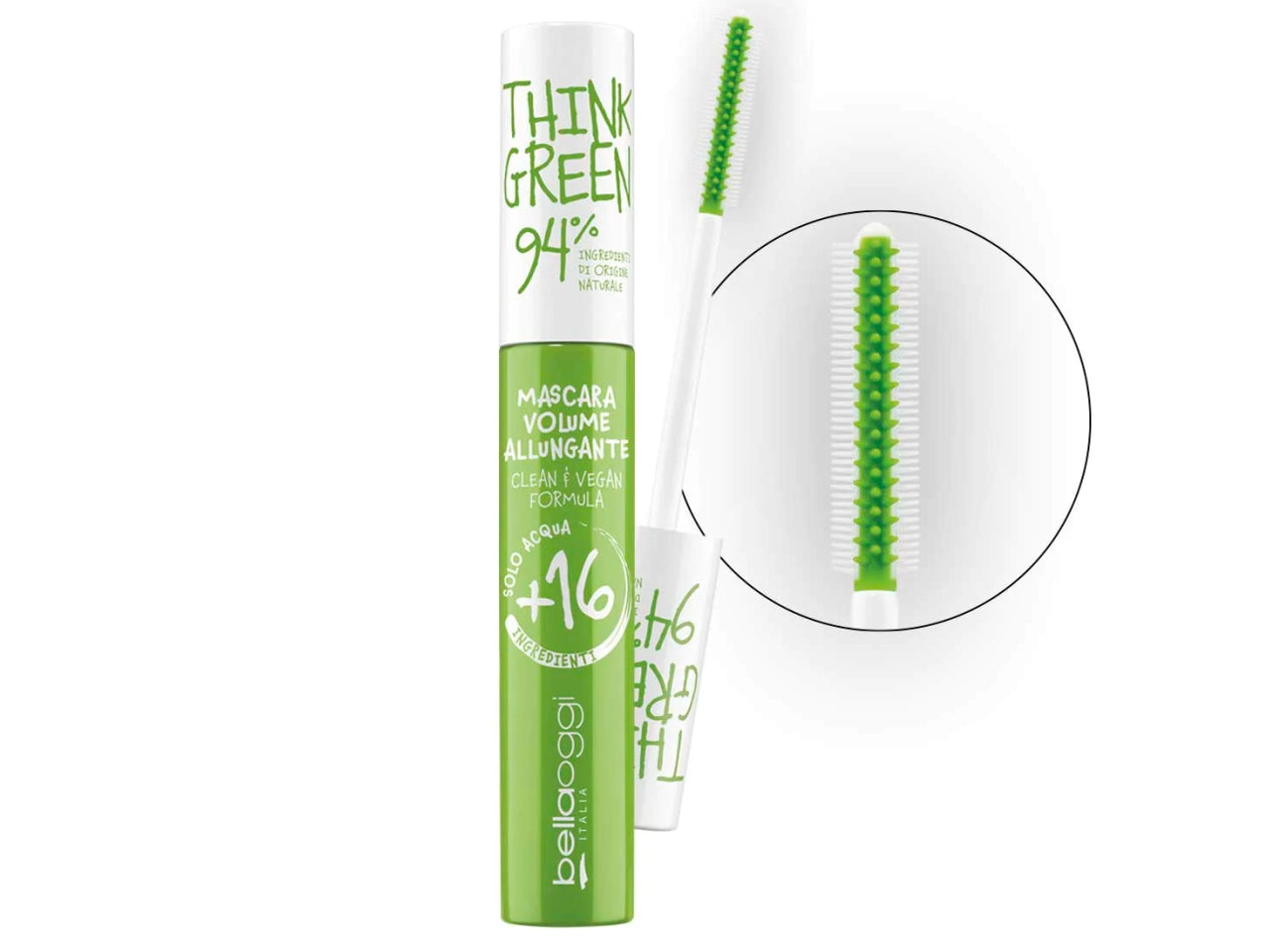 Think green mascara