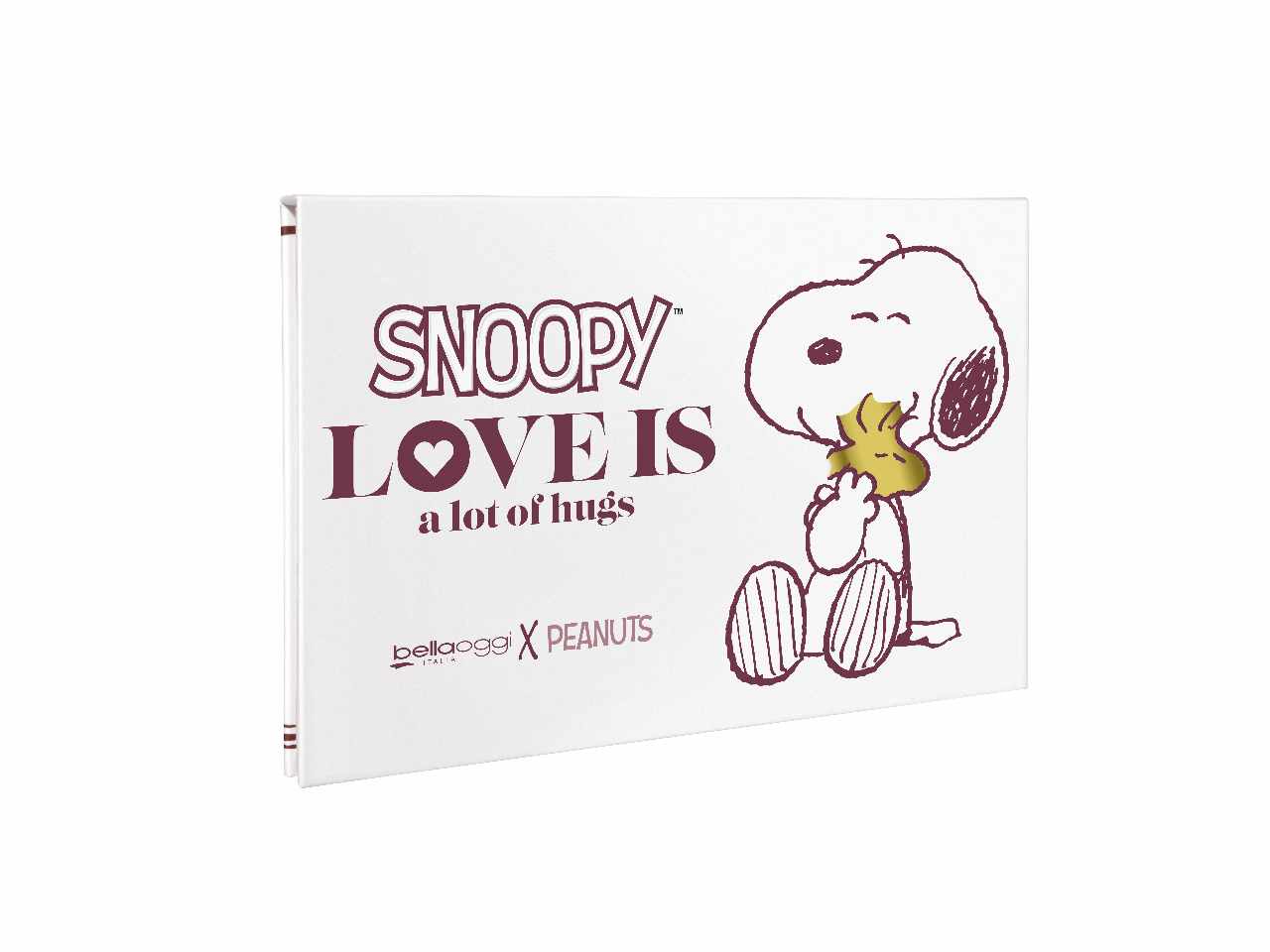 Palette occhi ombretto Snoopy Nude Gold - Love is a Lot of Hugs - Oro - Bellaoggi