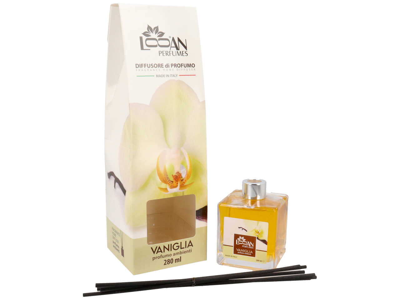 Diffusore home fragrance 280ml profumazione vaniglia