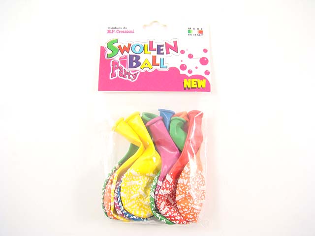 Palloncini gomma auguri 10 pezzi 1060