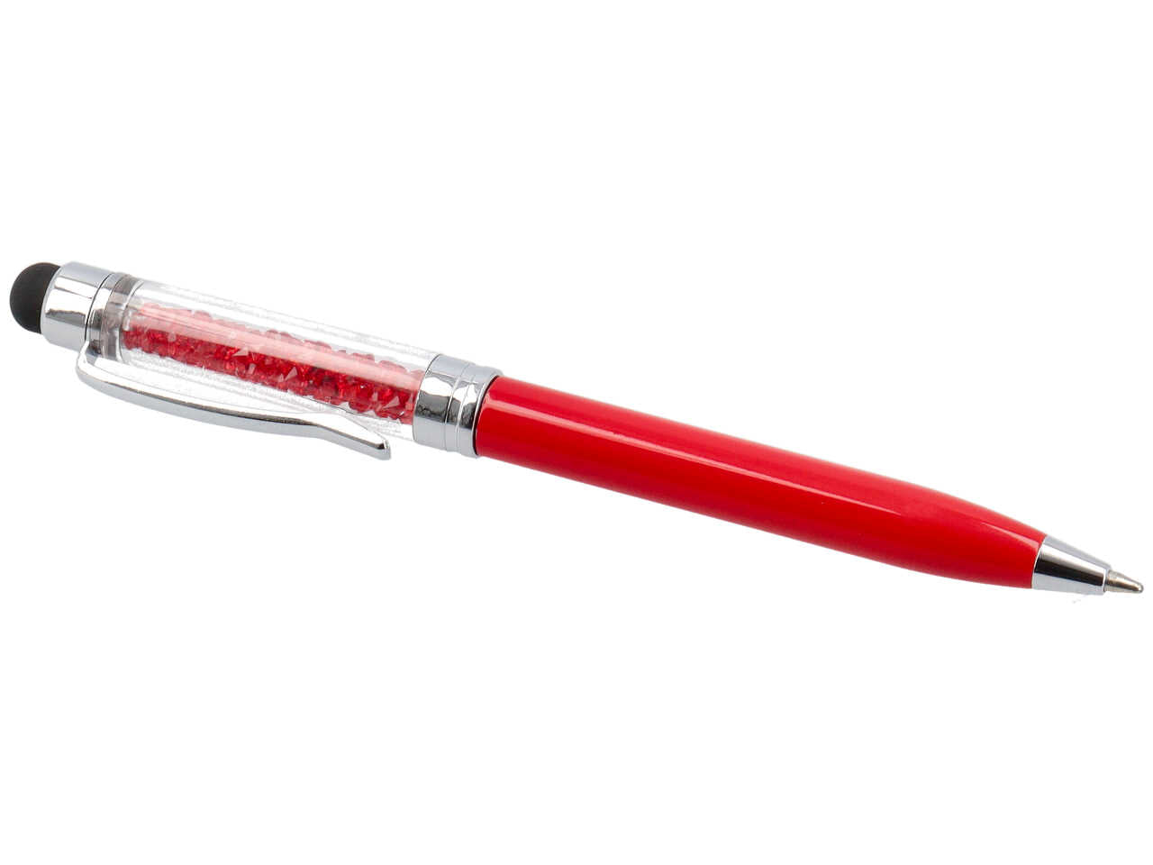 Penna touch rossa c/cristalli pt03/rs