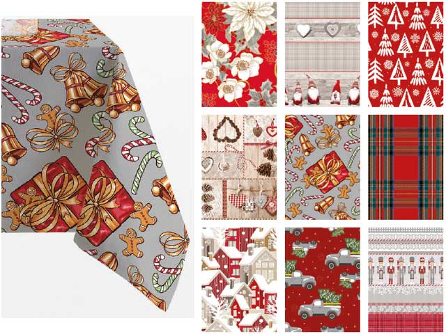 L.splash natale tovaglia antim.140x230 072057