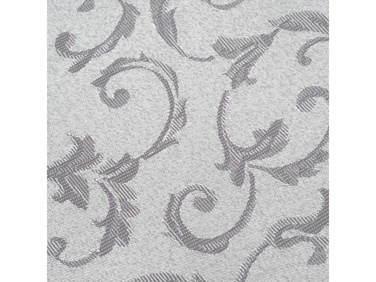 Centrotavola antimacchia jacquard queen 100x100cm grigio