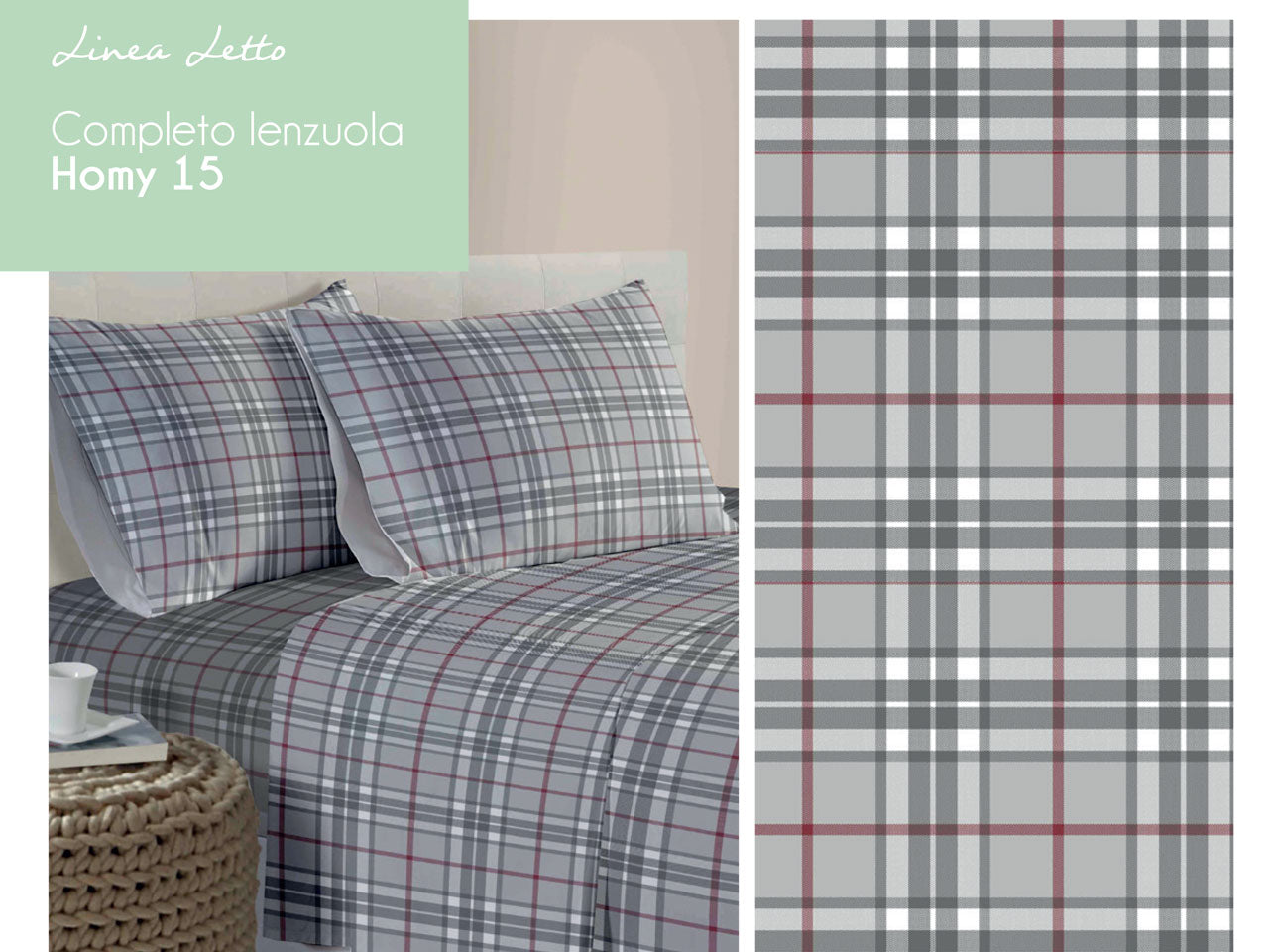 Completo letto homy 15 1 piazza