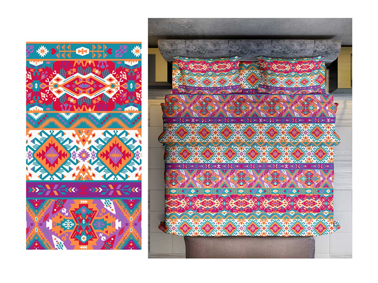 Completo letto arizona 2 piazze