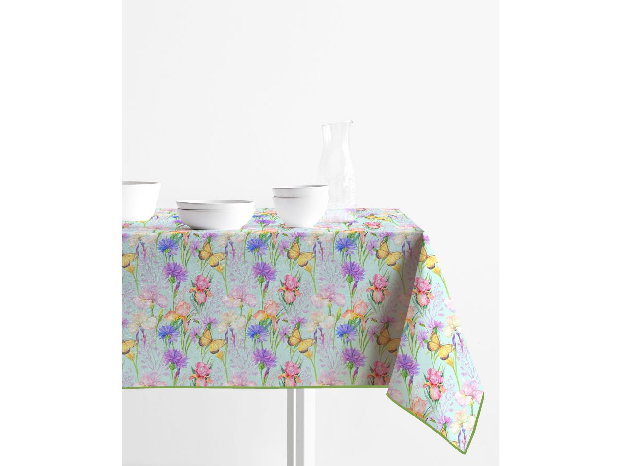 Tovaglia antimacchia splash blossom misura 140x180cm